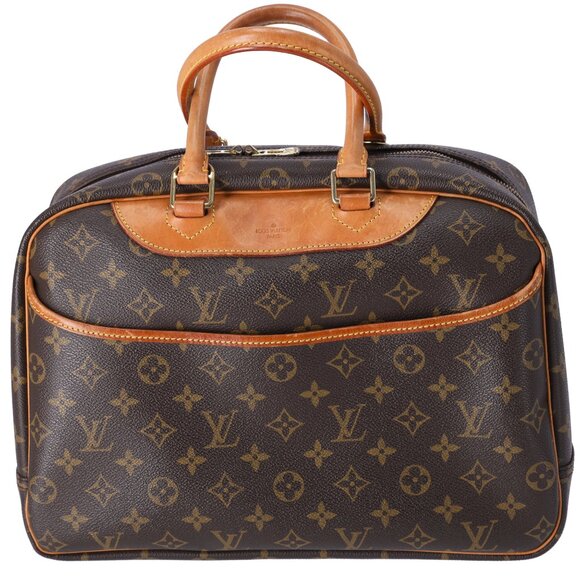 Louis Vuitton Deauville Monogram Handbag M47270 Canvas - Picture 1 of 7